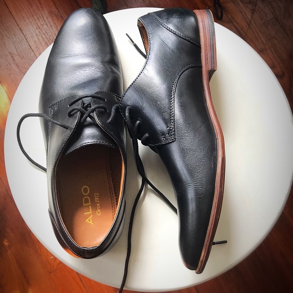 Black Aldo Dress Shoes - Picture 4 of 8